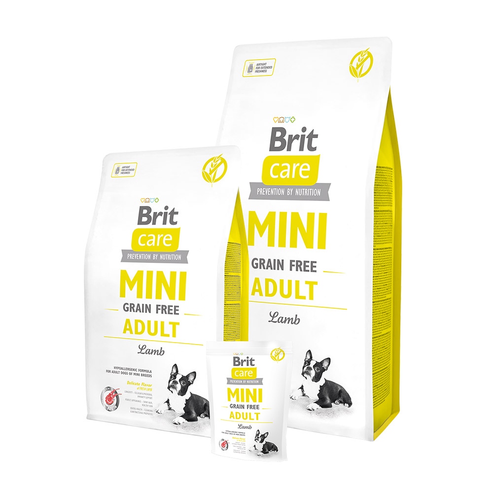 8595602520107_1 Brit Care GF Mini Dog Adult Lamb 2 Kg. - Imagen 1