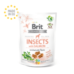 Brit Crunchy Snack Para Perro Insects With Salmon 200 gr.