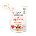 Brit Crunchy Snack Para Perro Insects With Turkey 200 gr.
