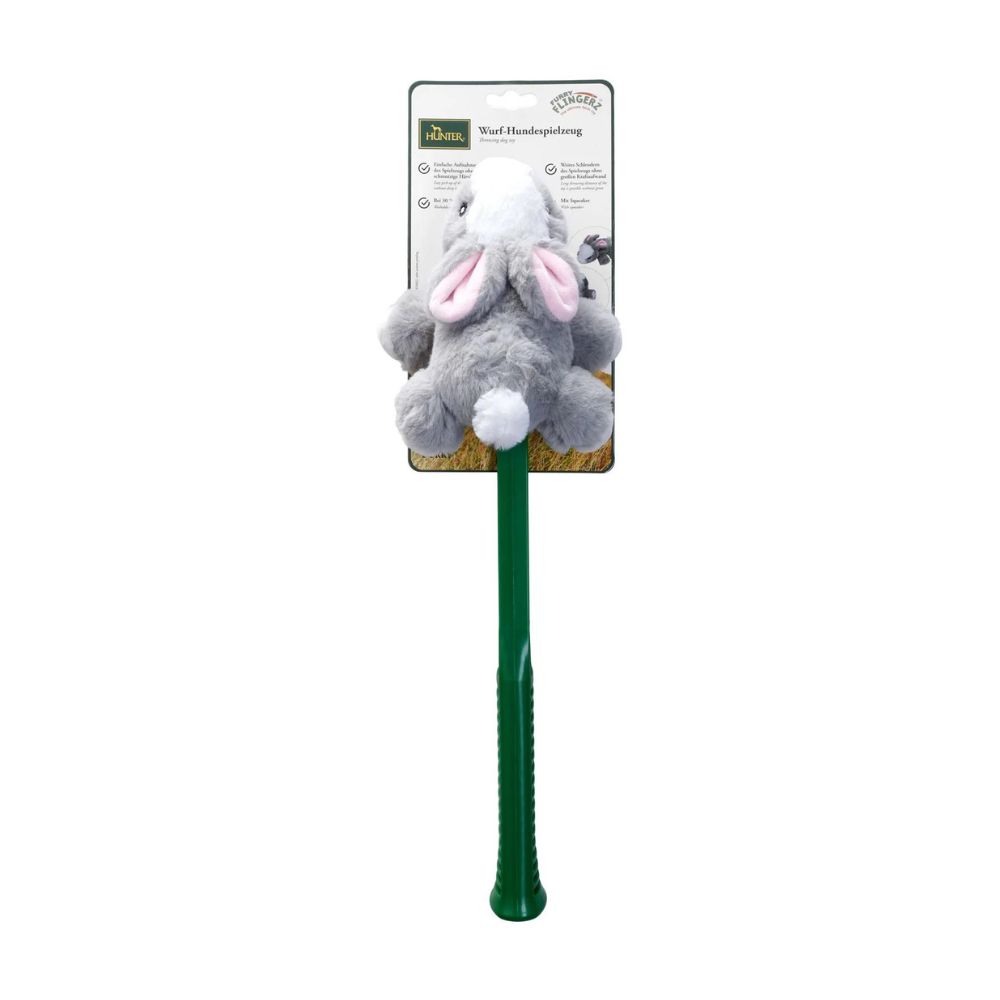4016739695215_0 Juguete para Perro Flingerz Furry Rabbit - Imagen 1